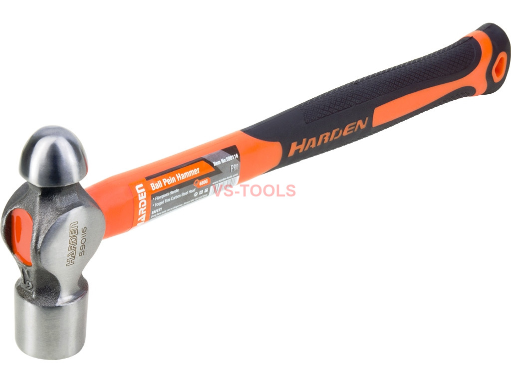 24oz Ball Pein Peen Hammer Cushion Grip Fiberglass Untislip